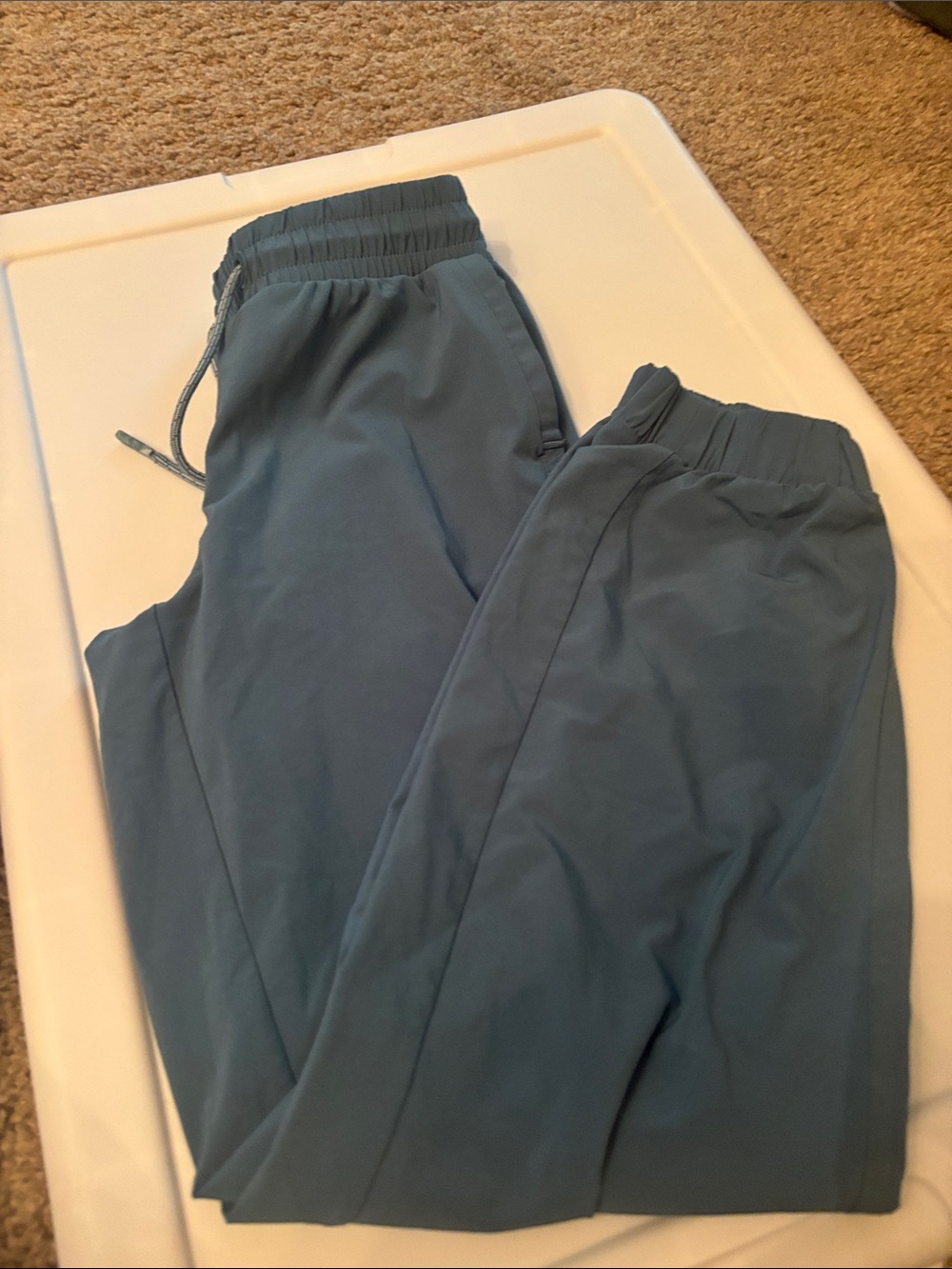 Athleta Girl Slate Blue Jogger Sweatpants M(8-10)
